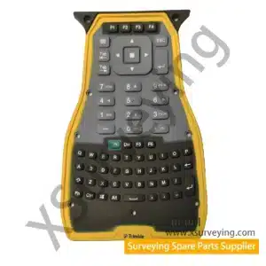 Trimble Tsc7 Controller Replacement Keypad A Replacement Keypad Module For A Trimble Tsc7 Controller Featuring A Yellow Border, A Grey Numeric Section, And A Black Qwerty Keyboard Section.